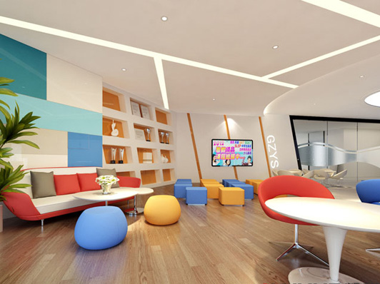 办公室装修实景图 办公室装修实景图