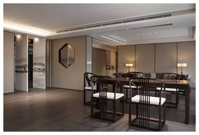 新中式办公室装修效果图 新中式办公室装修效果图